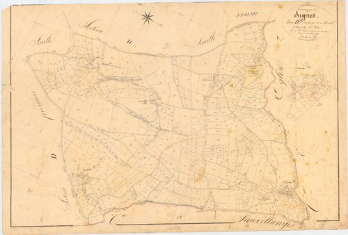 Sugères - 51 FI 1333      Section D de Brossanges et de Montel, 3ème feuille