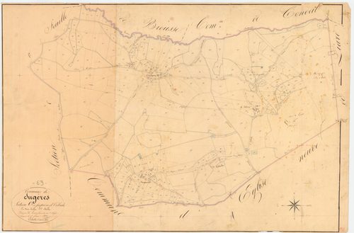 Sugères - 51 FI 1330      Section C de Pupudon et Trébuche, 2ème feuille