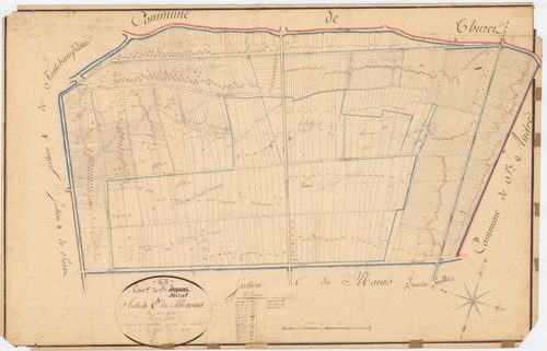 Surat - 53 FI 1267      Section C du Marais, 1ère feuille