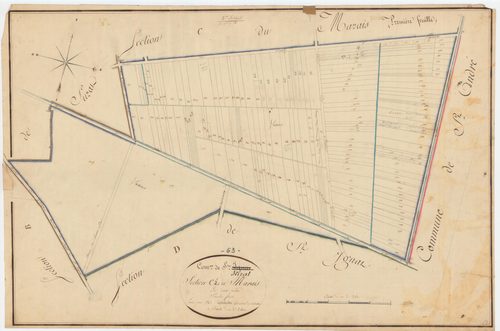 Surat - 53 FI 1268      Section C du Marais, 2ème feuille