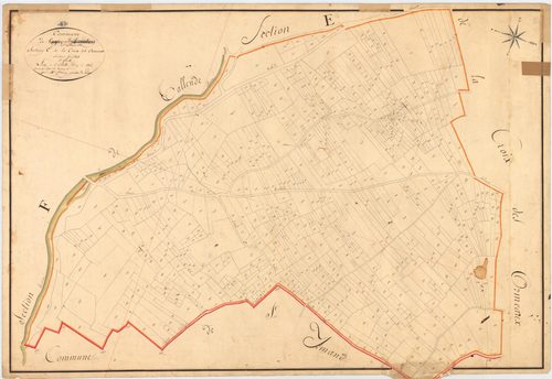 Tallende - 51 FI 1338      Section E de la Croix des Ormeaux, 2ème feuille