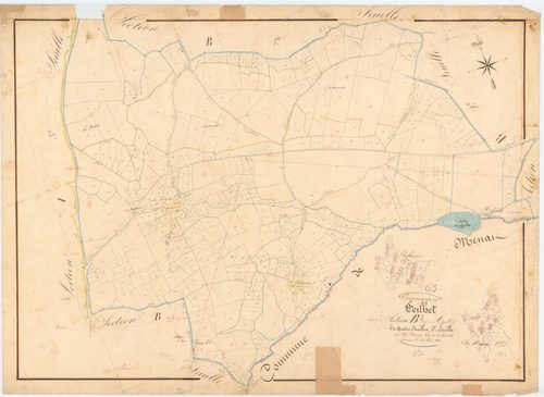 Teilhet - 53 FI 1283      Section B des Ayes, 3ème feuille