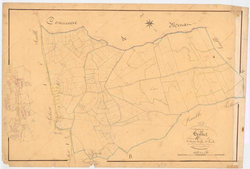 Teilhet - 53 FI 1281      Section B des Ayes, 1ère feuille
