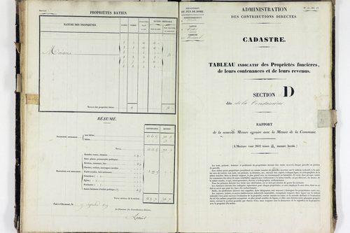 Ternant-les-Eaux - P 11331/4      Section D