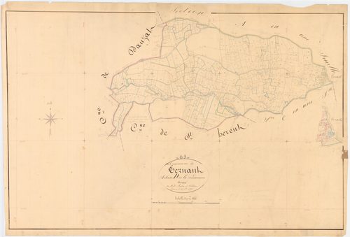 Ternant-les-Eaux - 54 Fi 1058      Section D de la Condamine