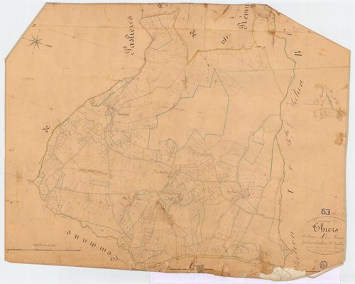 Thiers - 55 FI 1085      Section A des Garniers, 1ère feuille