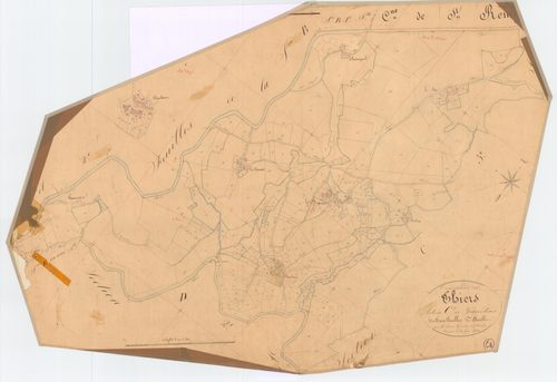 Thiers - 55 FI 1092      Section C de Granetias, 2ème feuille