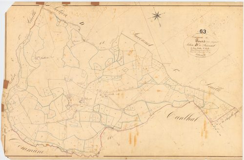 Tours-sur-Meymont - 51 FI 1356      Section D de Frédonnet, 2ème feuille