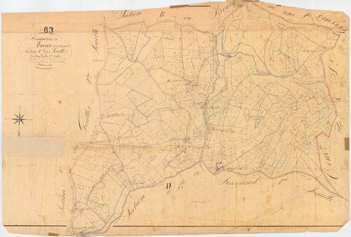 Tours-sur-Meymont - 51 FI 1353      Section C des Gouttes, 1ère feuille