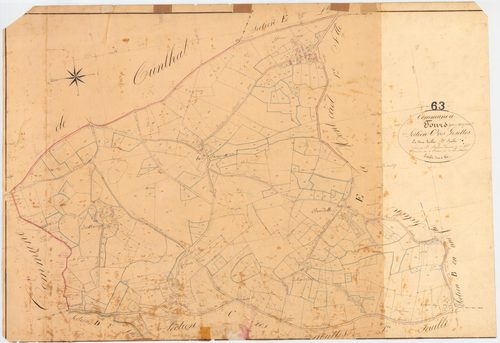 Tours-sur-Meymont - 51 FI 1354      Section C des Gouttes, 2ème feuille
