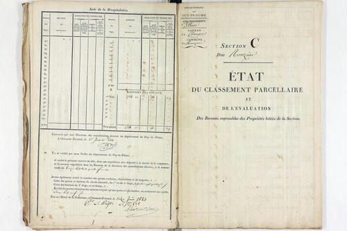 Tourzel-Ronzières - P 11335/1      Section C