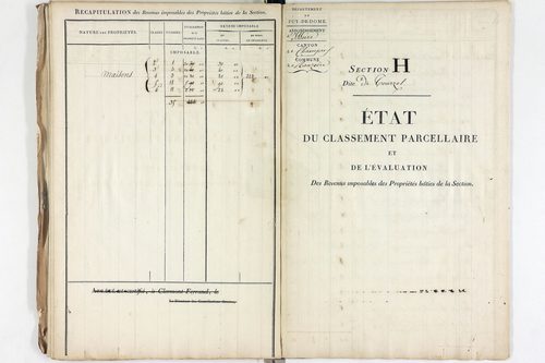 Tourzel-Ronzières - P 11335/4      Section H