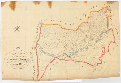 Tourzel-Ronzières - 54 Fi 1061      Section B de Puy Debert