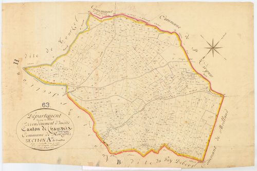 Tourzel-Ronzières - 54 Fi 1060      Section A de Génillat