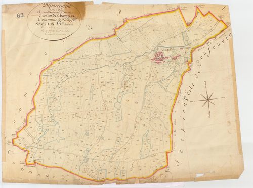 Tourzel-Ronzières - 54 Fi 1066      Section G de Féline
