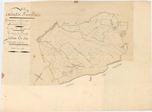 Trémouille-Saint-Loup - 54 Fi 1075      Section G de Hautevialle et Gomino