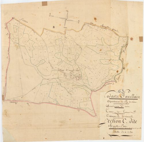 Trémouille-Saint-Loup - 54 Fi 1071      Section C d'Auzolle Petite