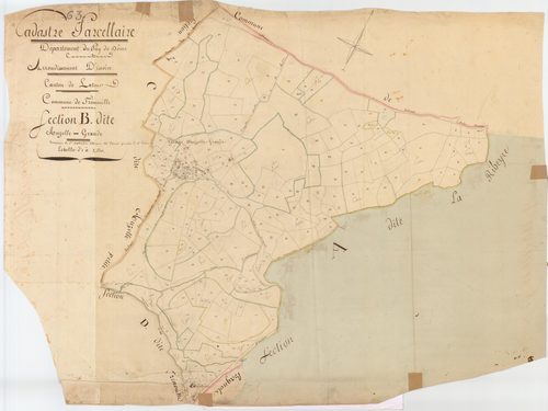 Trémouille-Saint-Loup - 54 Fi 1070      Section B d'Auzolle Grande