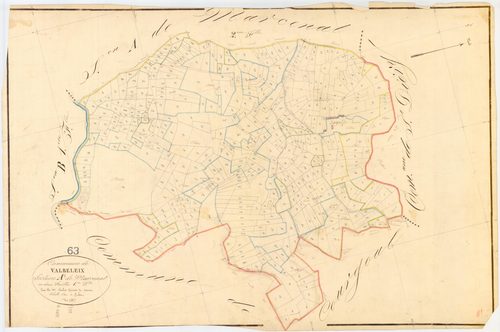 Valbeleix - 54 Fi 1088      Section A de Marcenat, 1ère feuille