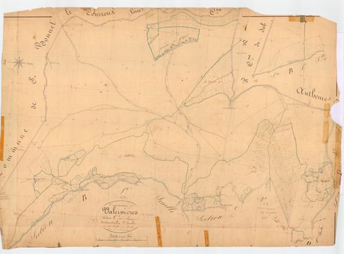 Valcivières - 55 FI 1121      Section C du Perrier, 1ère feuille