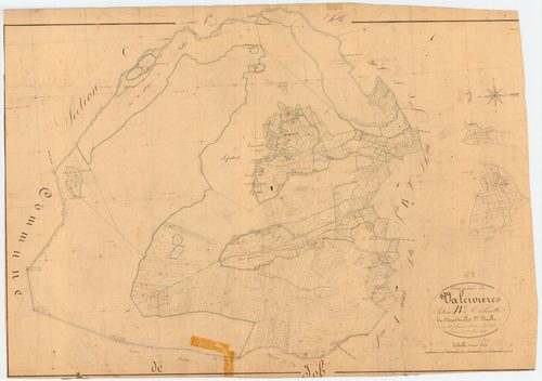 Valcivières - 55 FI 1119      Section B de Tiolerette, 1ère feuille
