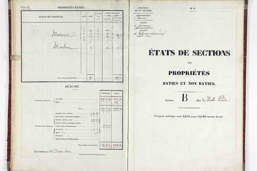 Valz-sous-Châteauneuf - P 11339/2      Section B
