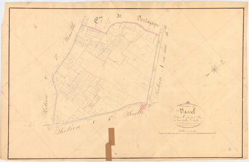 Vassel - 51 FI 1376      Section C du Pan Bas, 3ème feuille