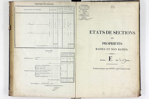 Vensat - P 10613/5      Section E