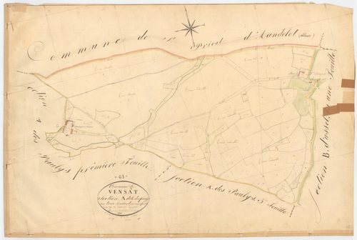 Vensat - 53 FI 1308      Section A des Paulys, 2ème feuille