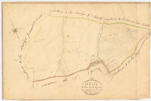 Vensat - 53 FI 1309      Section A des Paulys, 3ème feuille