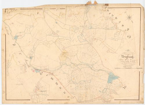 Vergheas - 53 FI 1318      Section A des Trainaux, 2ème feuille