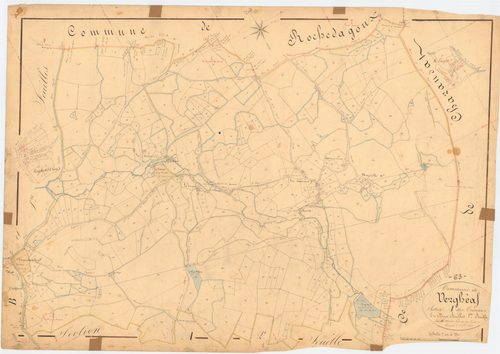 Vergheas - 53 FI 1317      Section A des Trainaux, 1ère feuille