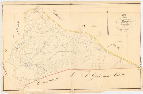 Vernet-la-Varenne - 54 Fi 1127      Section G de Torsiat, 1ère feuille