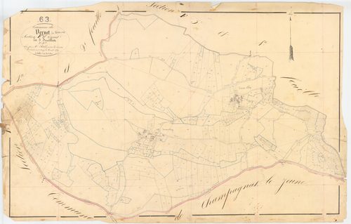 Vernet-la-Varenne - 54 Fi 1125      Section F d'Escout, 2ème feuille