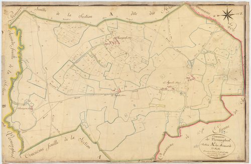 Verneugheol - 51 FI 1390      Section A des Aymards, 2ème feuille