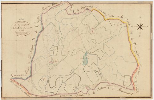 Verneugheol - 51 FI 1396      Section C de Barmontel, 2ème feuille