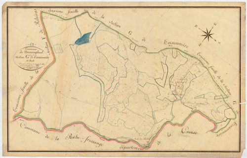 Verneugheol - 51 FI 1406      Section G de Teissonnière, 1ère feuille