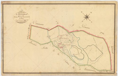 Verneugheol - 51 FI 1407      Section G de Teissonnière, 2ème feuille