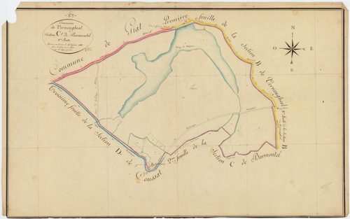 Verneugheol - 51 FI 1395      Section C de Barmontel, 1ère feuille