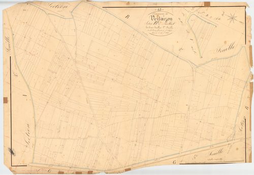 Vertaizon - 51 FI 1424      Section B de Paulhat, 1ère feuille