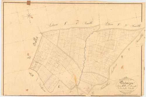 Vertaizon - 51 FI 1434      Section E de Sainte-Marcelle, 1ère feuille