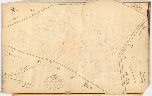 Veyre-Monton - 51 FI 1461      Section D de Saint-Allire, 3ème feuille