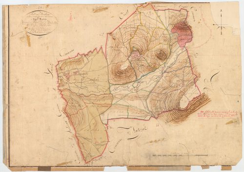 Veyre-Monton - 51 FI 1446      Tableau d'assemblage du plan cadastral parcellaire de la commune de Veyre-Monton