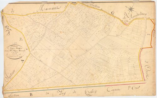 Veyre-Monton - 51 FI 1447      Section A du Puy de Marmant, 1ère feuille