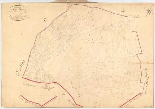 Veyre-Monton - 51 FI 1456      Section C de Soulasse, 2ème feuille