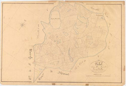 Vichel - 54 Fi 1136      Section B du Moncelet