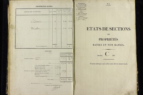 Vic-le-Comte - P 10034/3      Section C