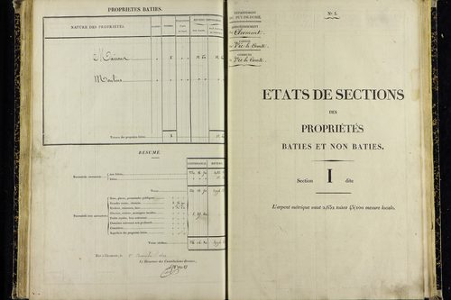 Vic-le-Comte - P 10036/4      Section I