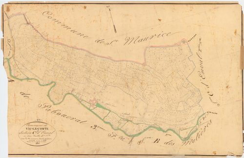 Vic-le-Comte - 51 FI 1475      Section C d'Enval, 1ère feuille