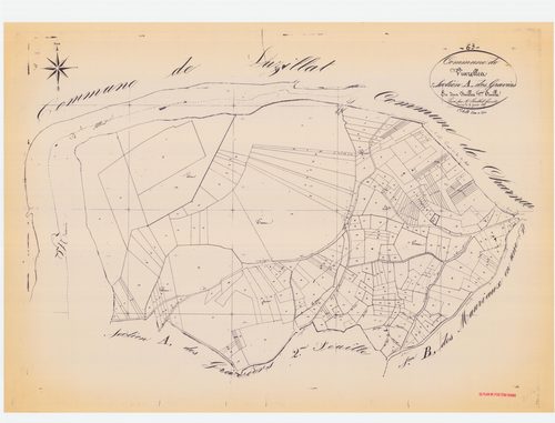 Vinzelles - 55 FI 1132      Section A des Graviers, 1ère feuille (copie)